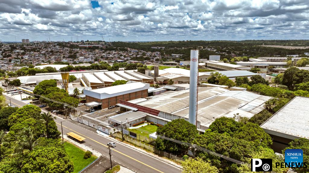 A glimpse of BYD battery factory in Manaus, Brazil