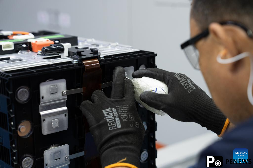 A glimpse of BYD battery factory in Manaus, Brazil