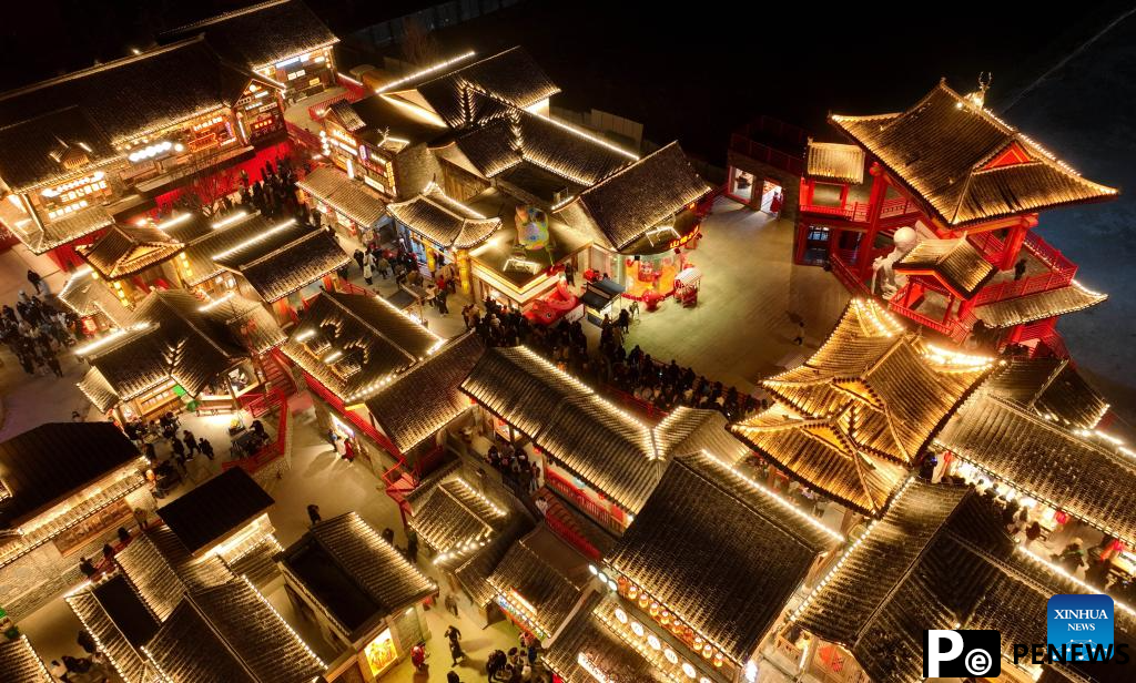 Lighting and appreciating lanterns a time-honored tradition in China during Spring Festival