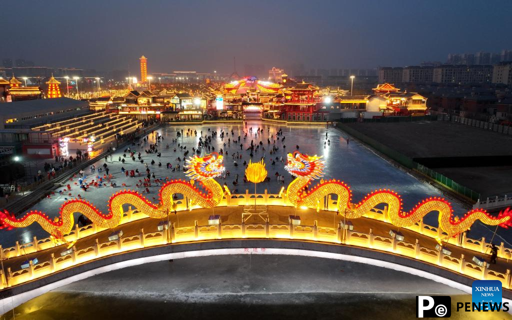 Lighting and appreciating lanterns a time-honored tradition in China during Spring Festival