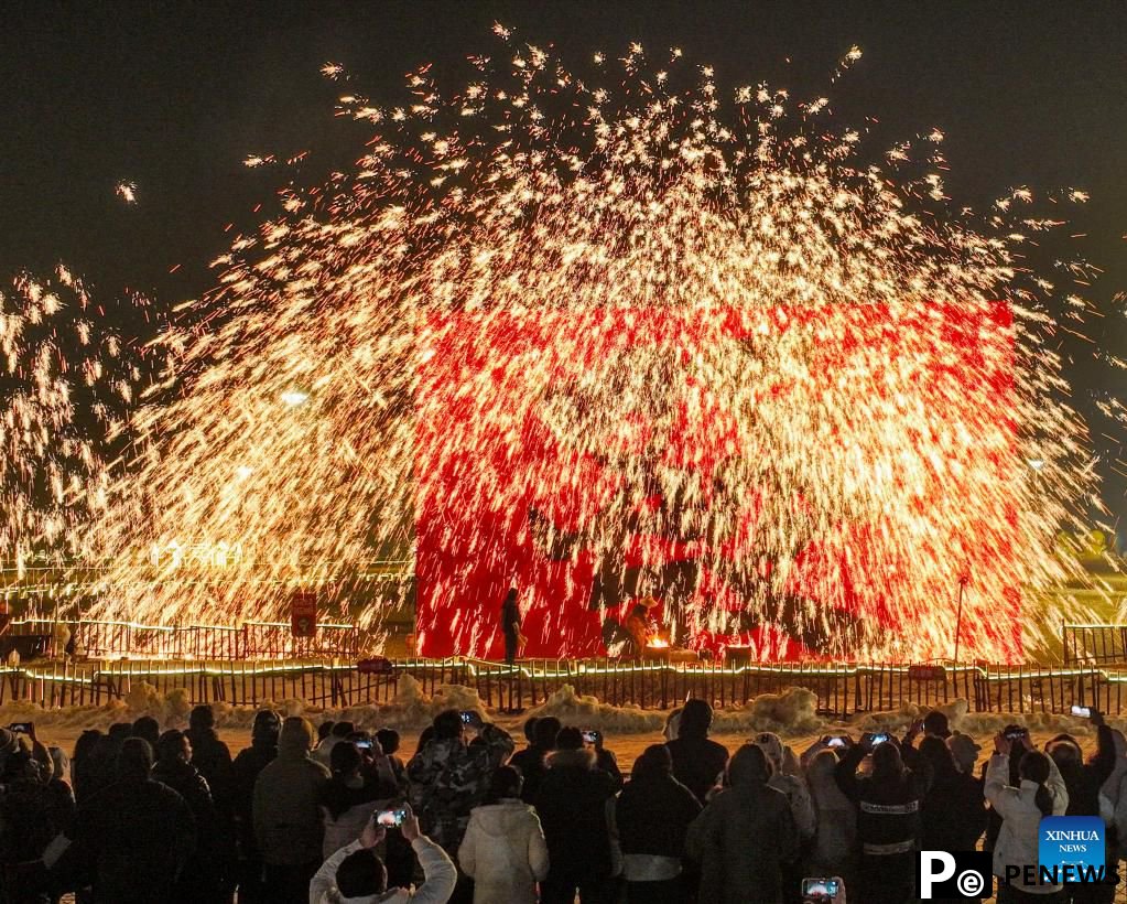 Lighting and appreciating lanterns a time-honored tradition in China during Spring Festival
