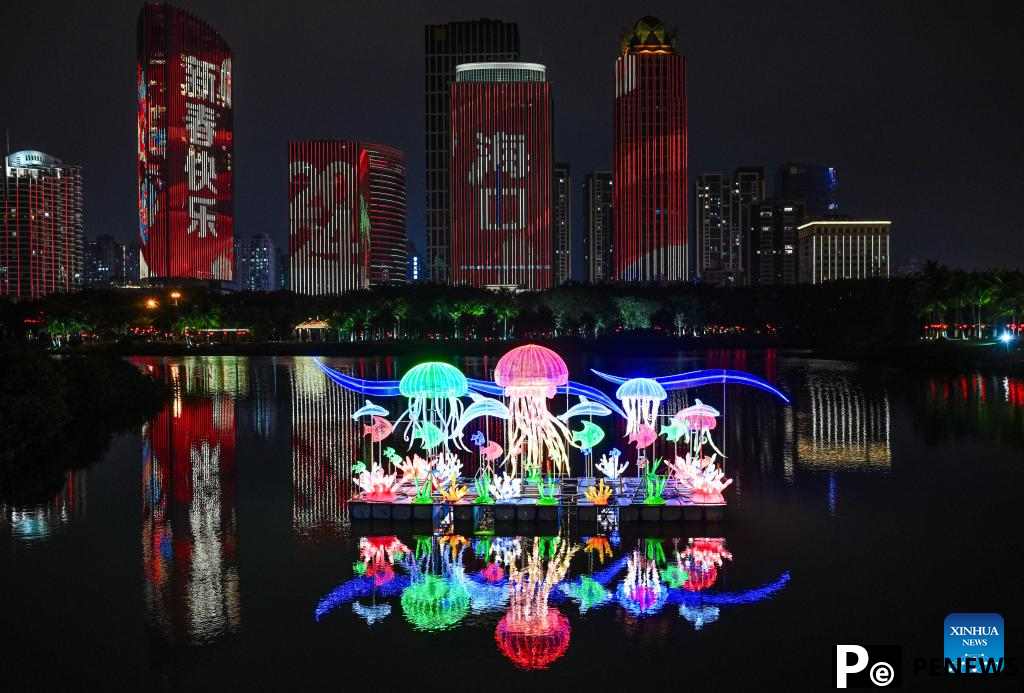 Lighting and appreciating lanterns a time-honored tradition in China during Spring Festival