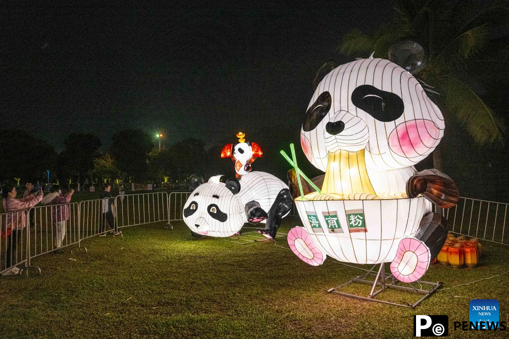 Lighting and appreciating lanterns a time-honored tradition in China during Spring Festival