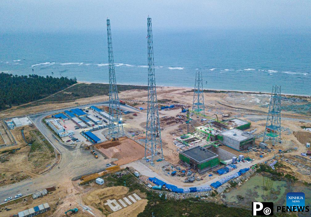 Hainan commercial spacecraft launch site under construction