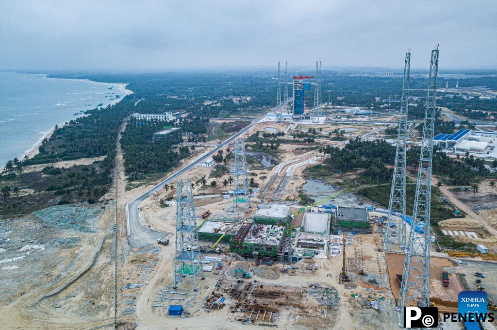 Hainan commercial spacecraft launch site under construction