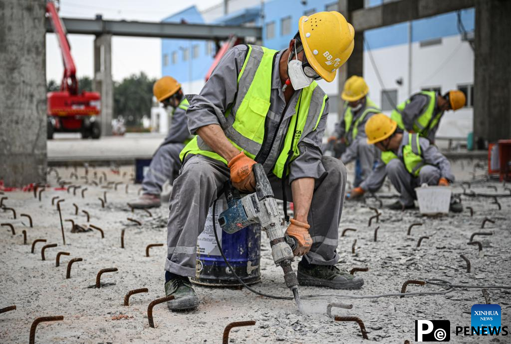 Hainan commercial spacecraft launch site under construction