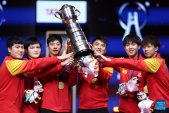 China wins men's team title for 11th straight time at table tennis worlds