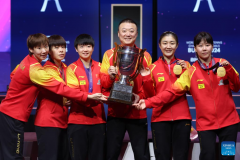 China wins 6th straight women's title at table tennis team worlds