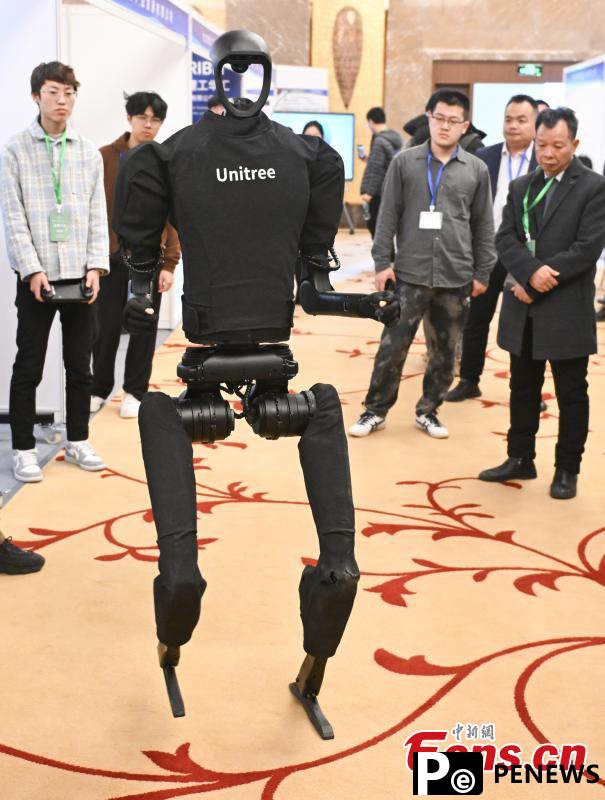 Humanoid robot competition in Beijing draws visitors
