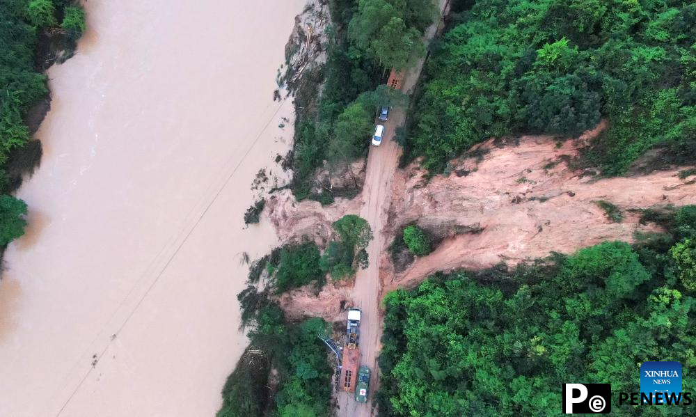 Massive flooding hits China