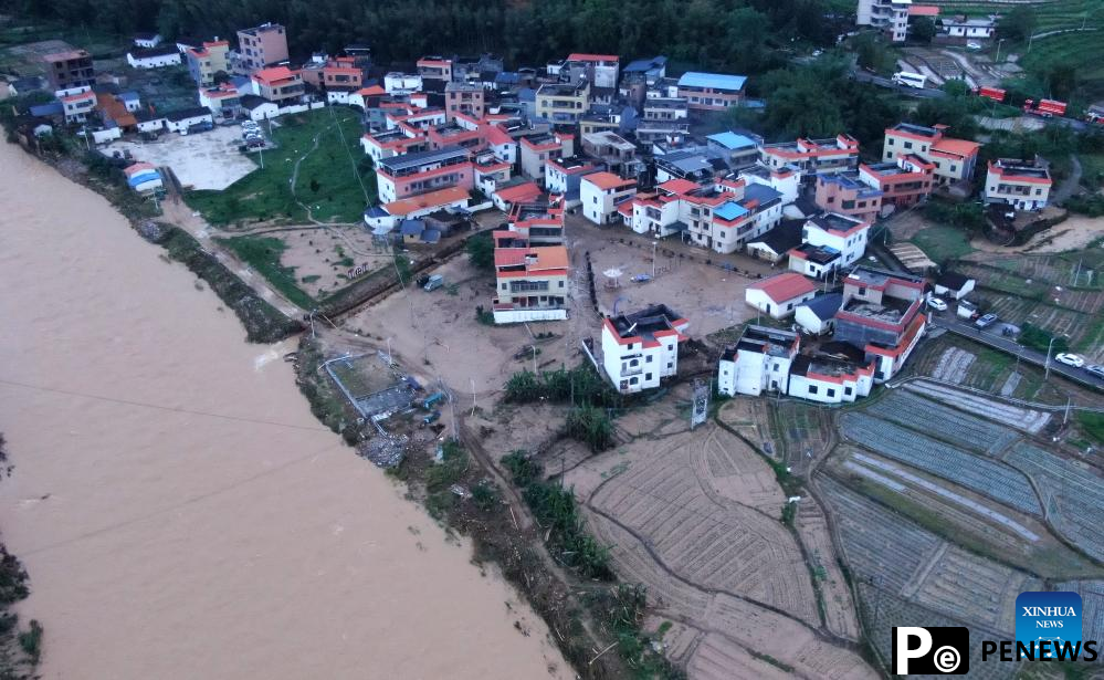 Massive flooding hits China