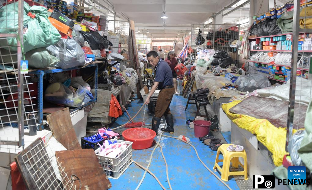 Massive flooding hits China