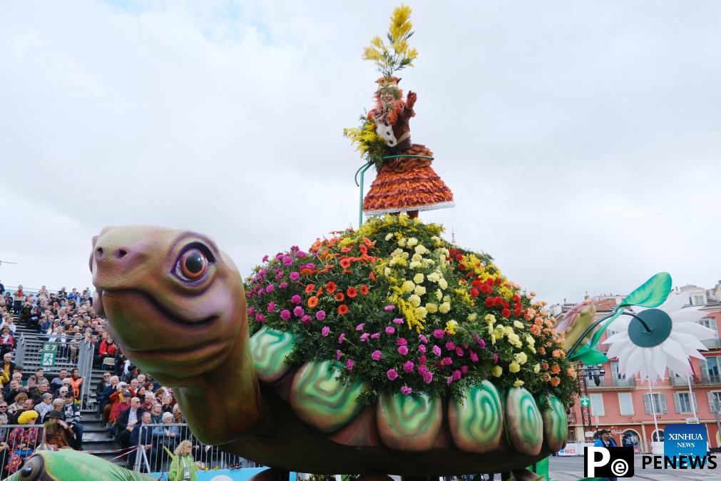 2024 Nice Carnival with theme of "The King of Pop Culture" held in France