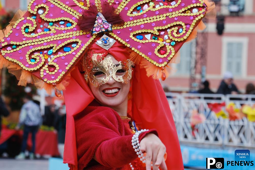 2024 Nice Carnival with theme of "The King of Pop Culture" held in France