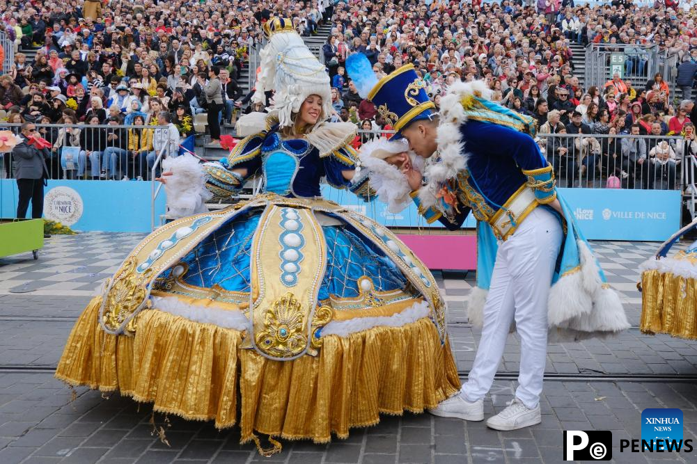 2024 Nice Carnival with theme of "The King of Pop Culture" held in France