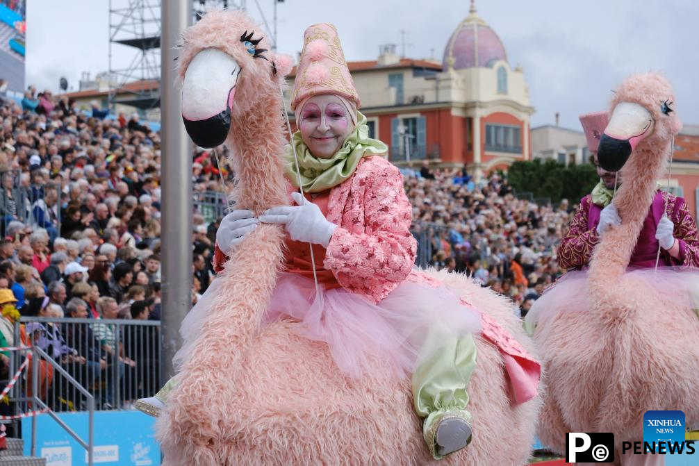 2024 Nice Carnival with theme of "The King of Pop Culture" held in France