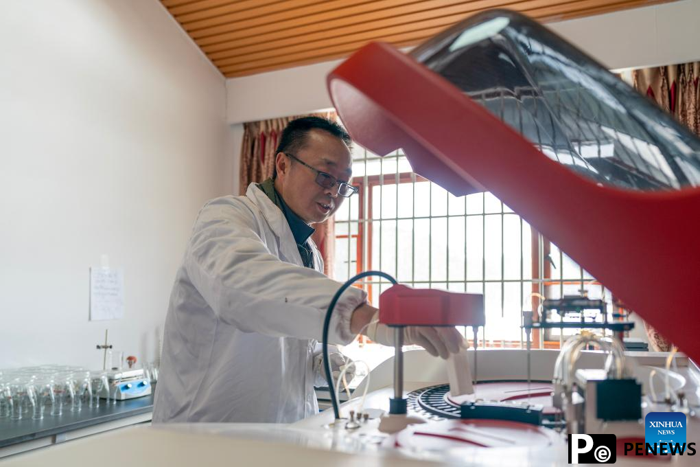 Complete research system with multitude functions created at botanic garden in Yunnan