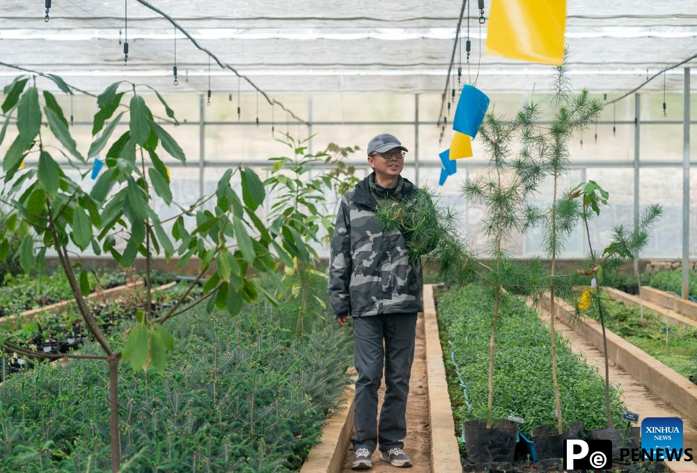 Complete research system with multitude functions created at botanic garden in Yunnan