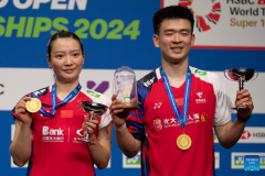 China's Zheng/Huang retain mixed doubles title at All England Badminton