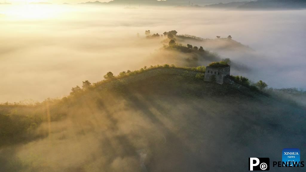 Scenery of Hongshankou Great Wall in north China