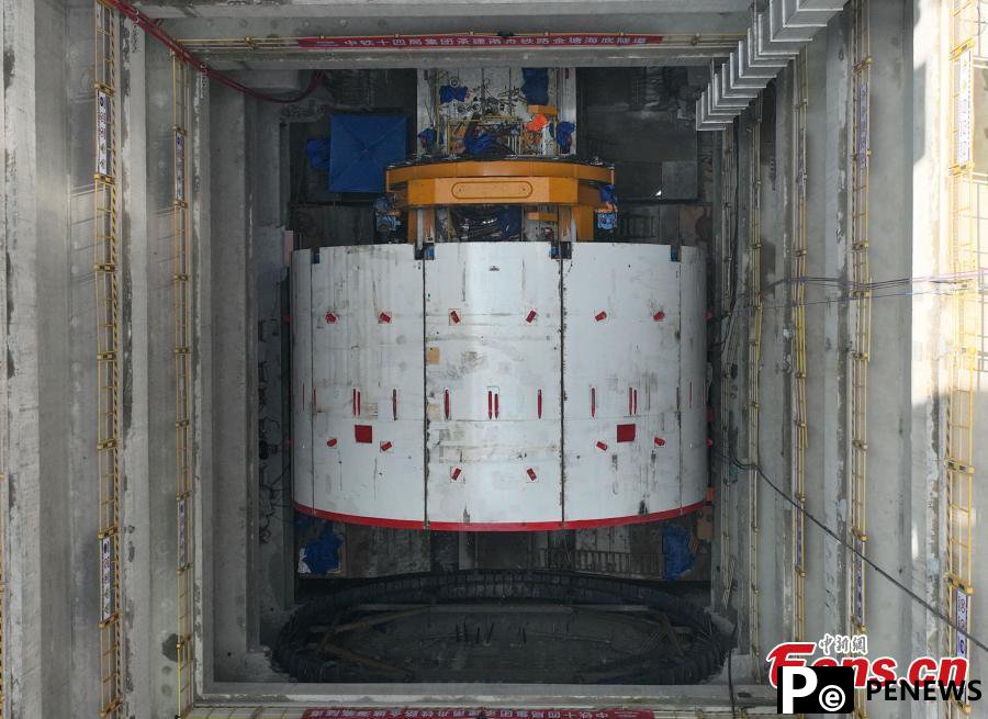 Tunnel boring machine Yongzhou installed in E China
