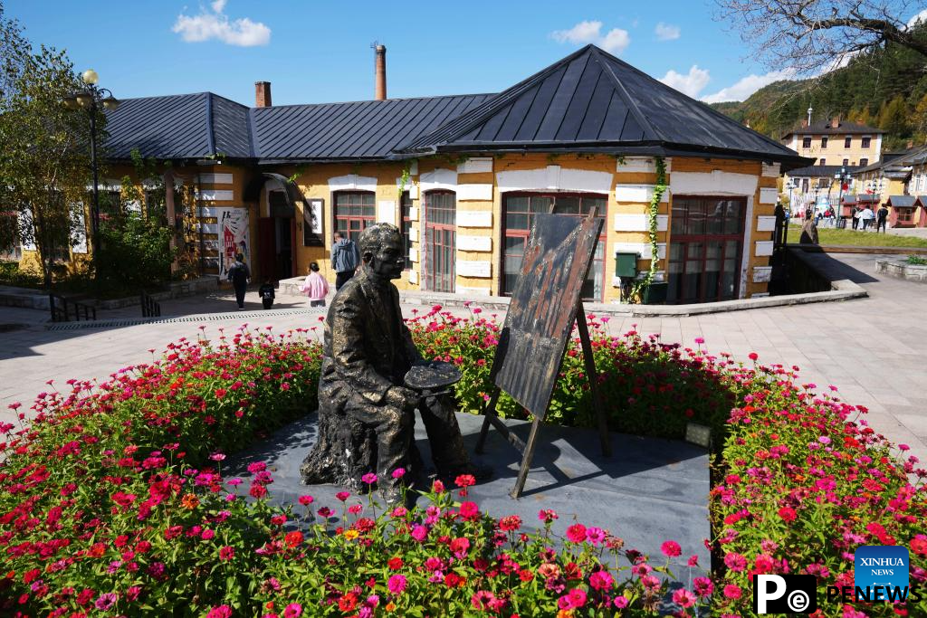 Exotic town becomes popular tourist destination in NE China
