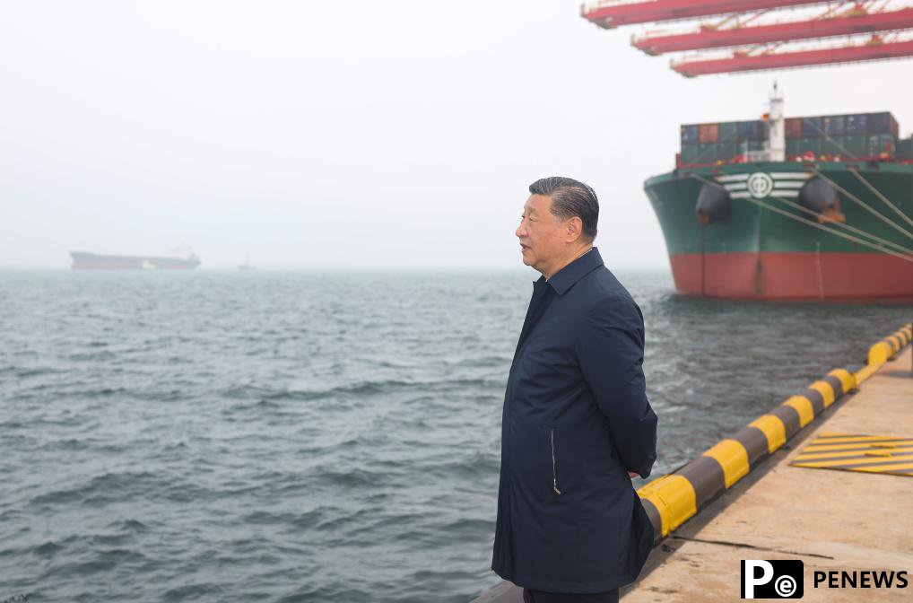 Xi inspects Rizhao in east China