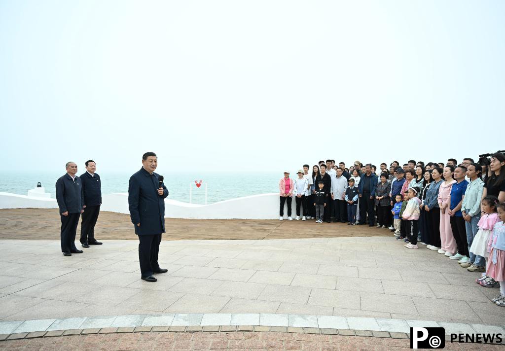 Xi inspects Rizhao in east China
