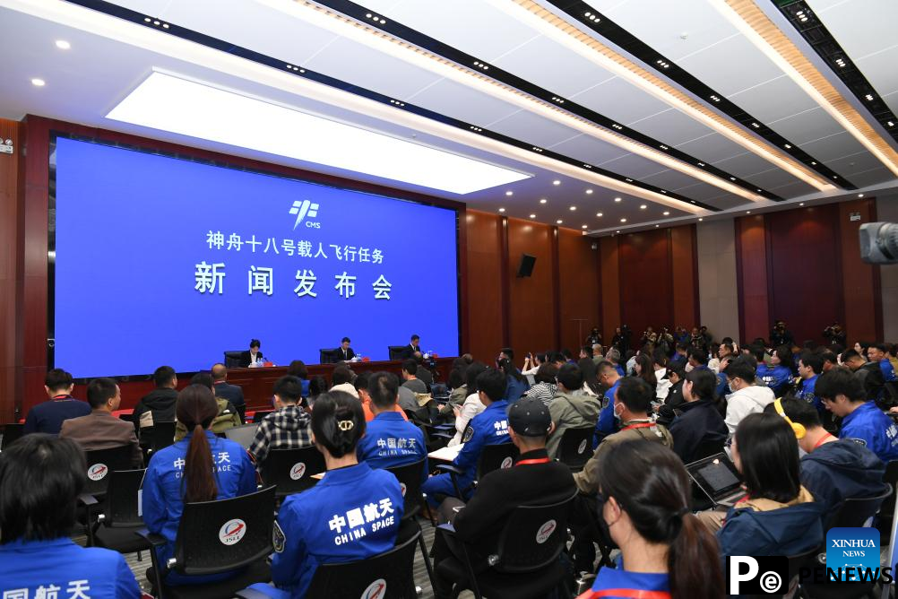 China discloses tasks of Shenzhou-18 crewed space mission