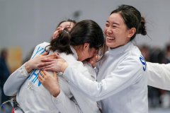 China secures Paris women's epee berth with World Cup silver