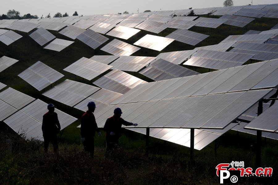 Solar power station drives green development in Shandong
