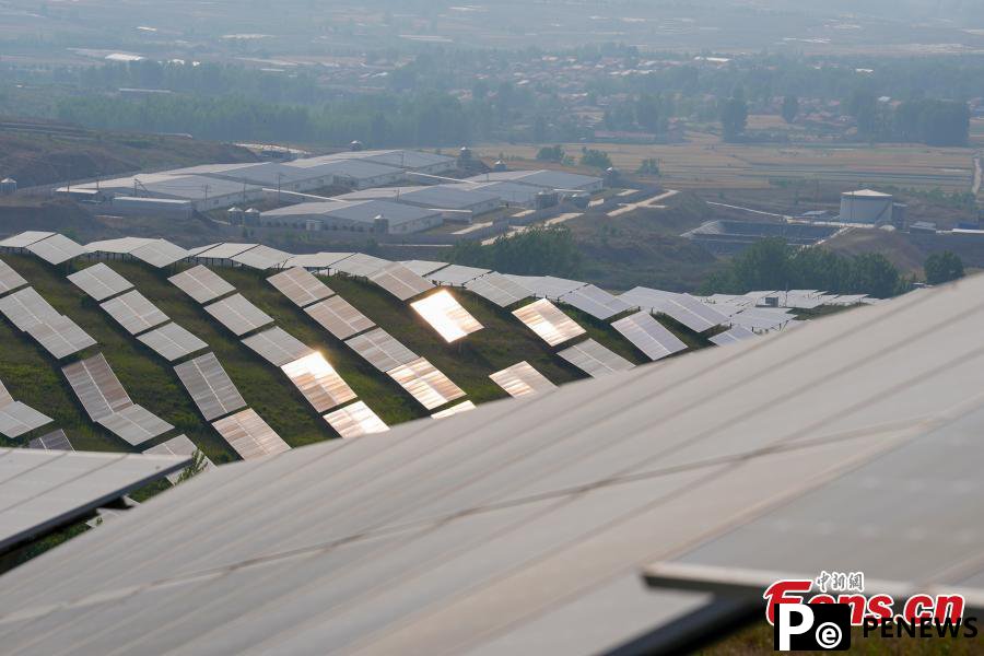 Solar power station drives green development in Shandong