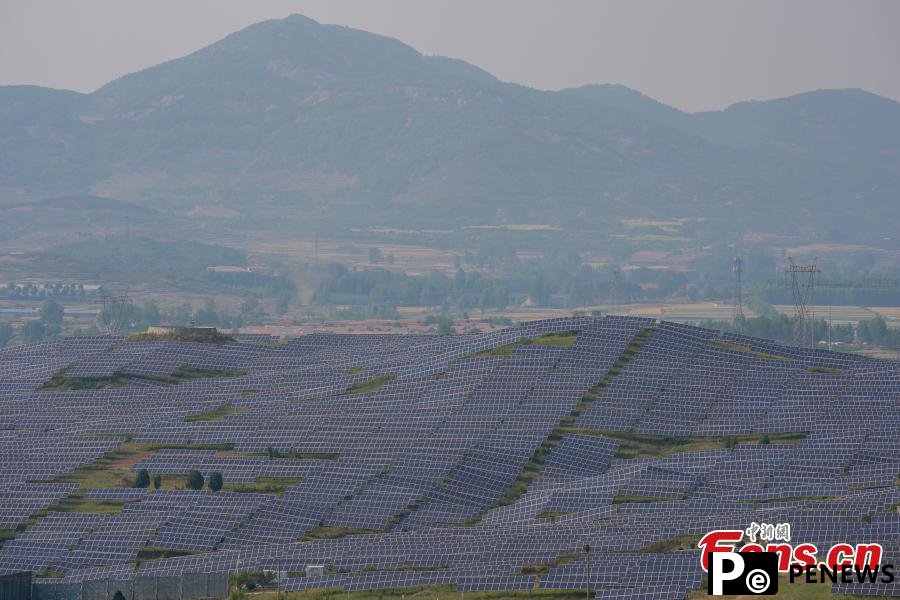 Solar power station drives green development in Shandong
