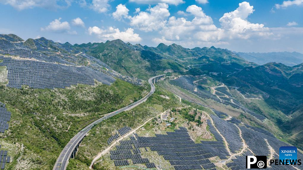 1st phase of Panjiang million-kilowatt photovoltaic base project starts uploading power to grid