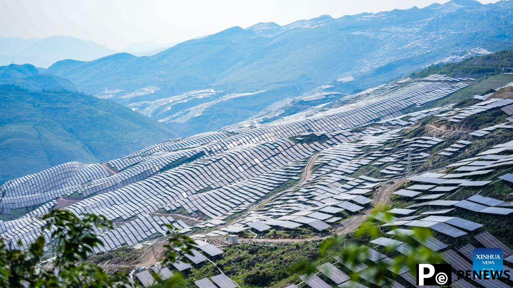 1st phase of Panjiang million-kilowatt photovoltaic base project starts uploading power to grid