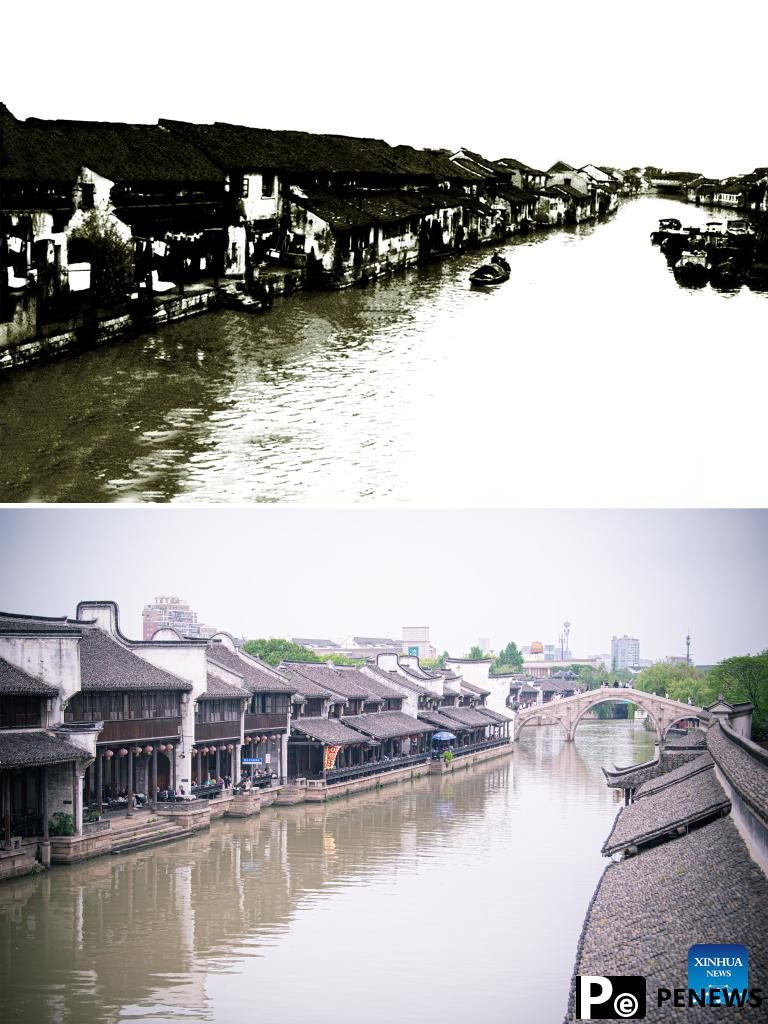 Revitalized Yuehe historical area becomes tourist attraction in Jiaxing, E China