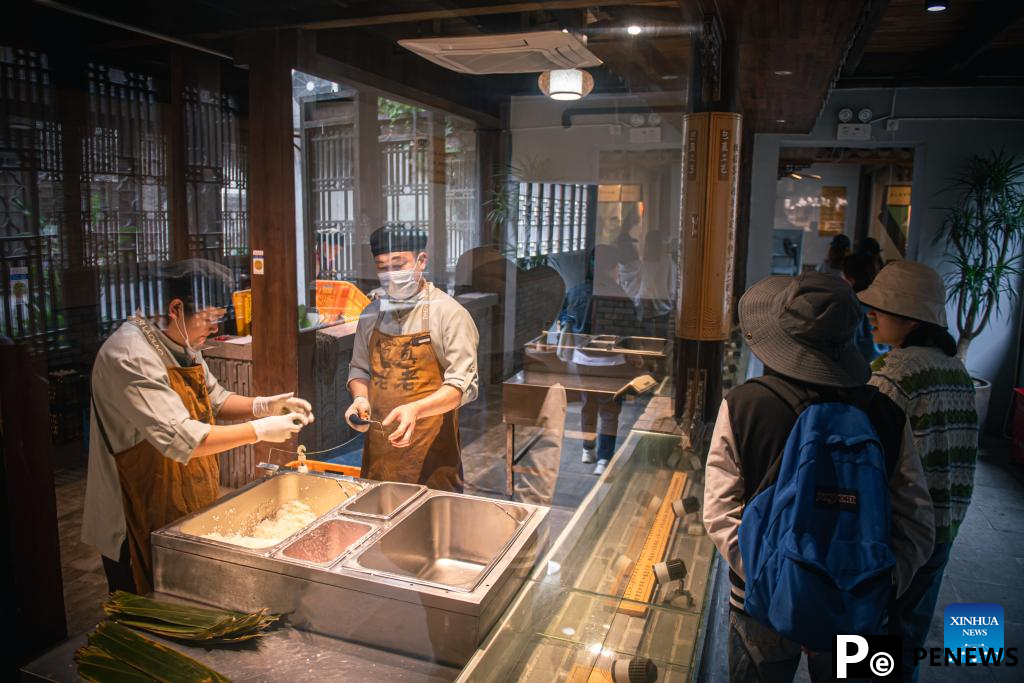 Revitalized Yuehe historical area becomes tourist attraction in Jiaxing, E China