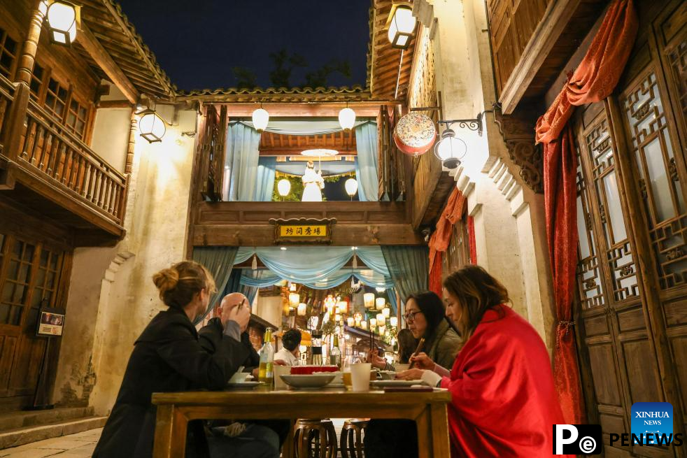 In pics: Puyuan Fashion Resort in Jiaxing, E China