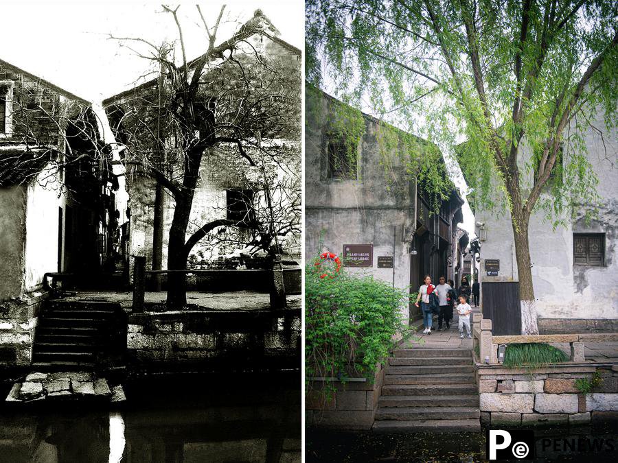 Ancient water town puts on new look to welcome tourists in E China
