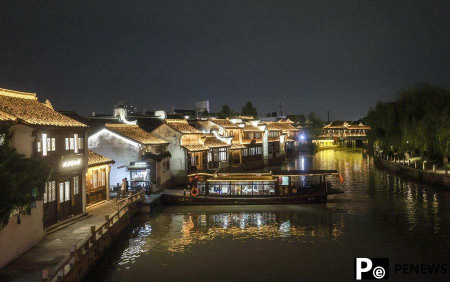 Ancient water town puts on new look to welcome tourists in E China