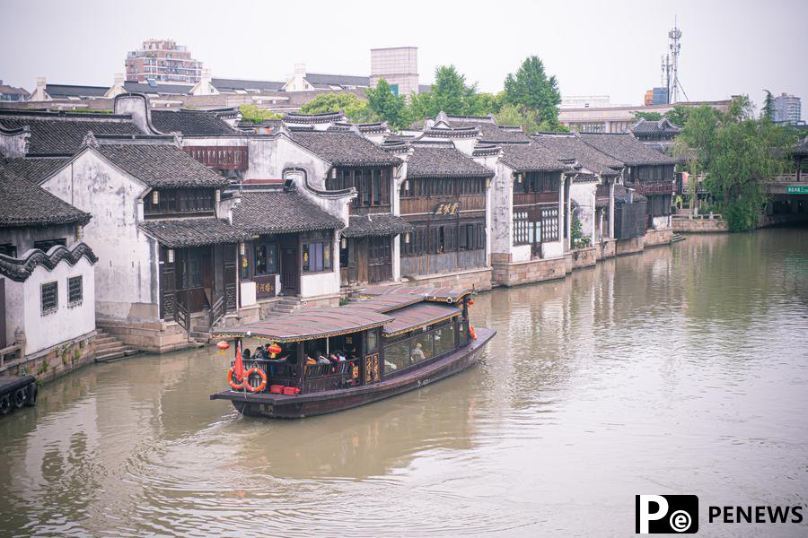 Ancient water town puts on new look to welcome tourists in E China