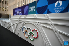 Paris 2024 organizers unveil design of podiums