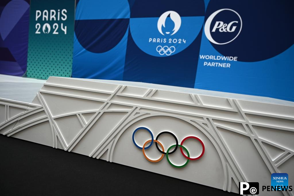 Paris 2024 organizers unveil design of podiums