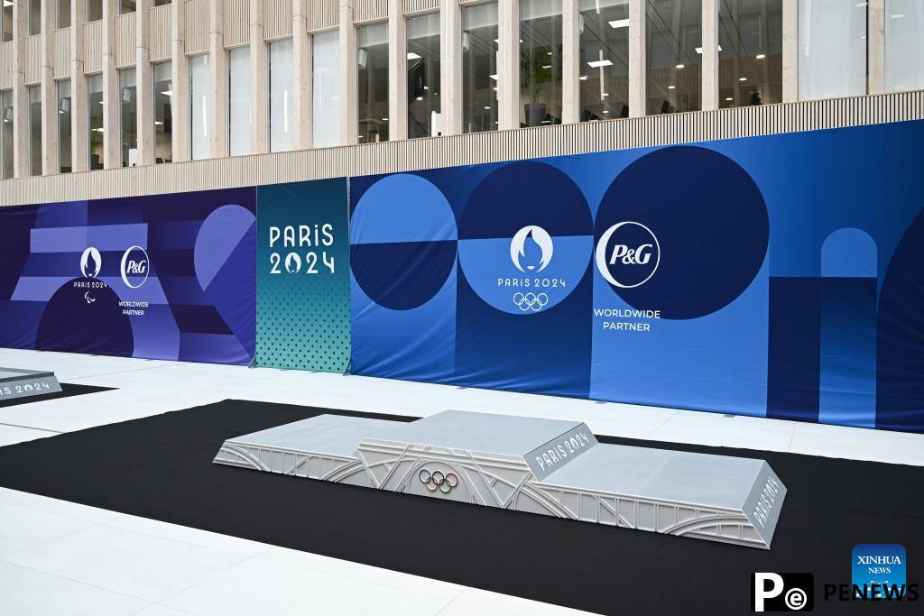 Paris 2024 organizers unveil design of podiums