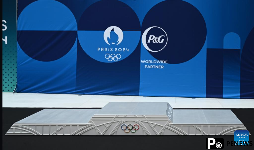 Paris 2024 organizers unveil design of podiums