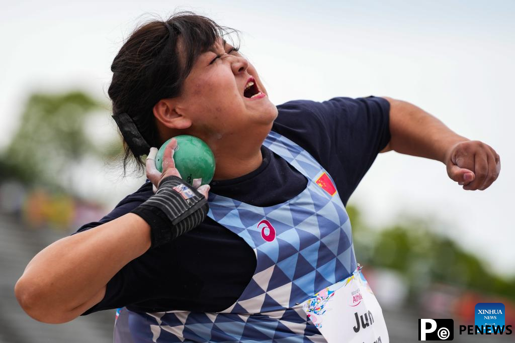 China claims 6 golds, 2 Asian records on Day 7 at Para Athletics World Championships