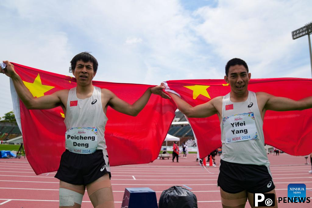 China claims 6 golds, 2 Asian records on Day 7 at Para Athletics World Championships