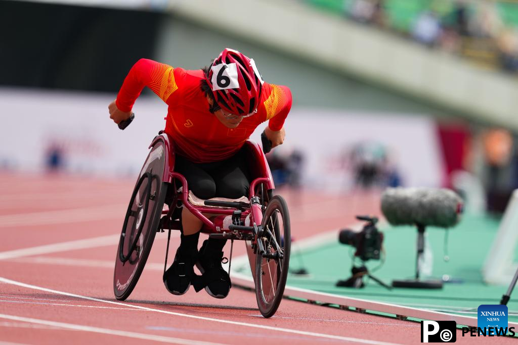 China claims 6 golds, 2 Asian records on Day 7 at Para Athletics World Championships