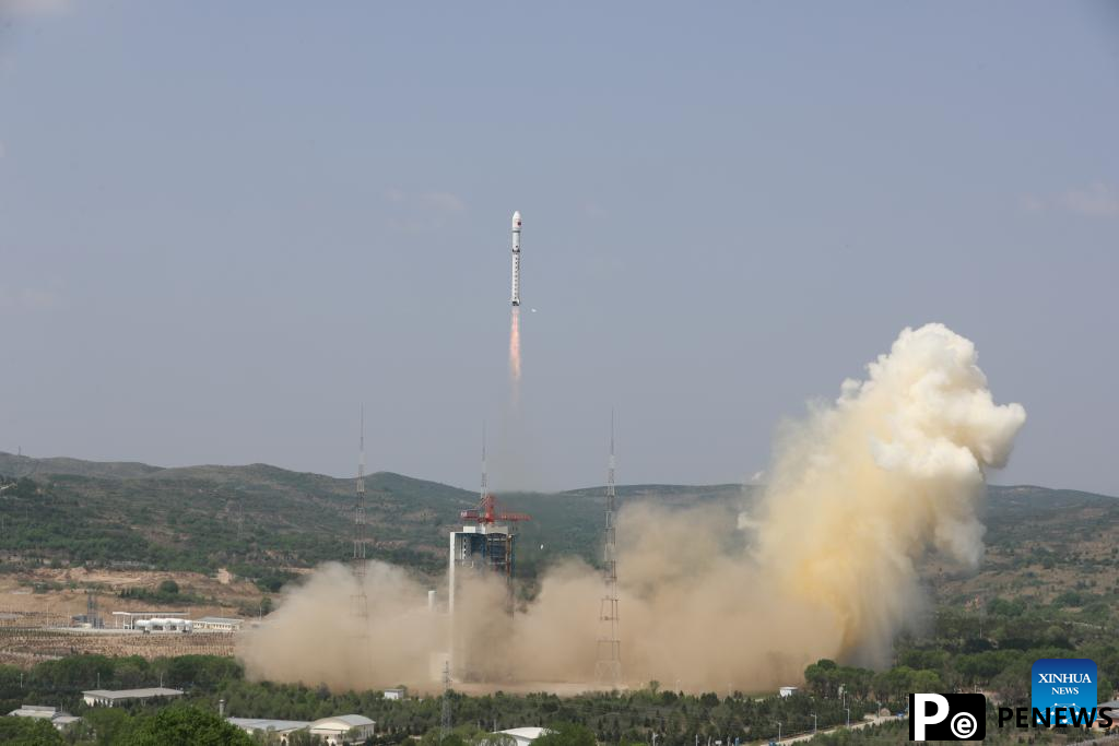 China sends four satellites into space