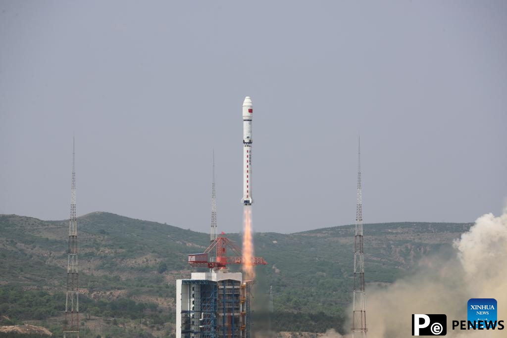 China sends four satellites into space